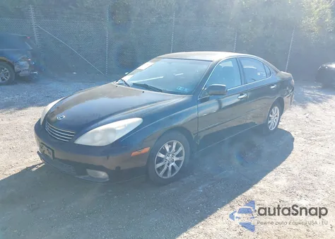 2004 Lexus Es 330 from USA, damaged, VIN JTHBA30G540001461